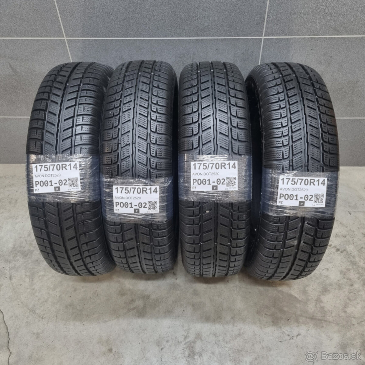 Zimné pneumatiky 175/70 R14 AVON