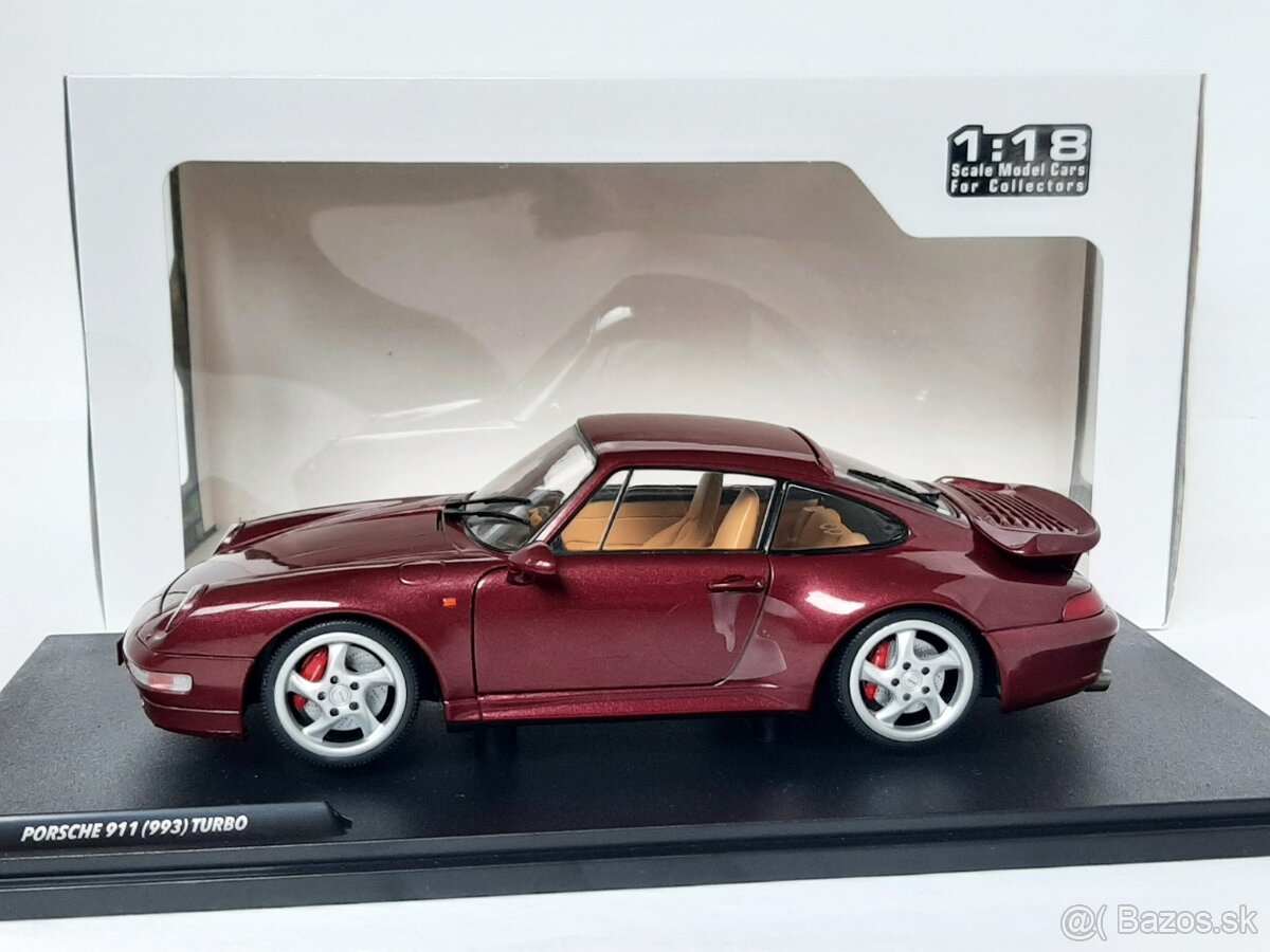 1:18 - Porsche 911 Turbo / 993 (1997) - Solido - 1:18