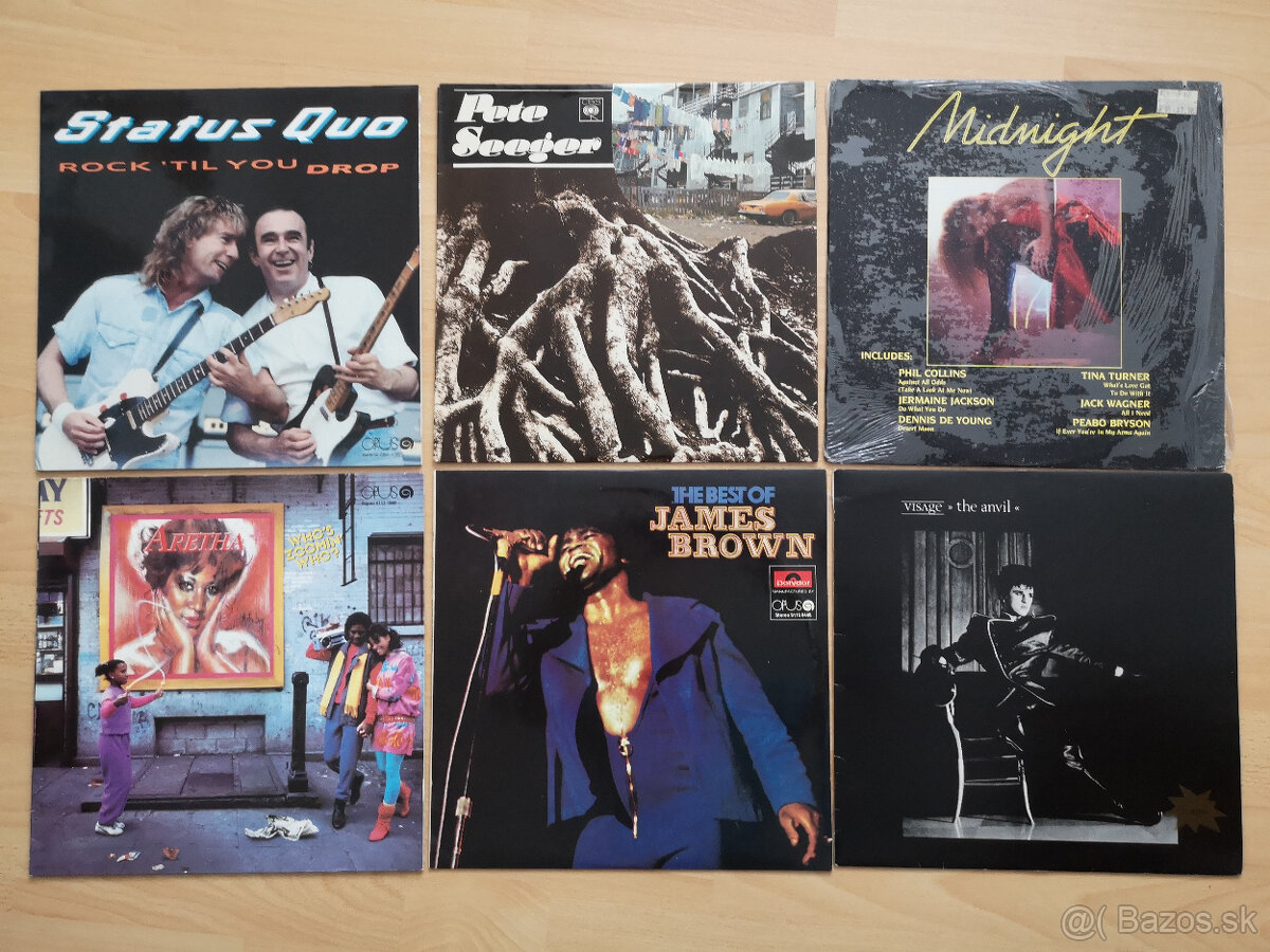 Predám rôzne LP platne - perfektný stav