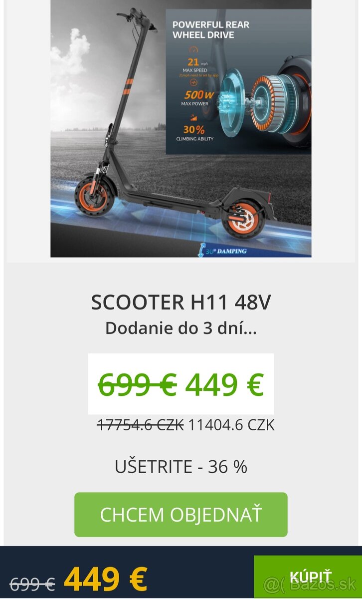 Elektrická kolobežka