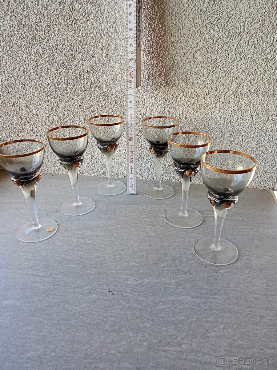 Poháre zlatá Zuzana