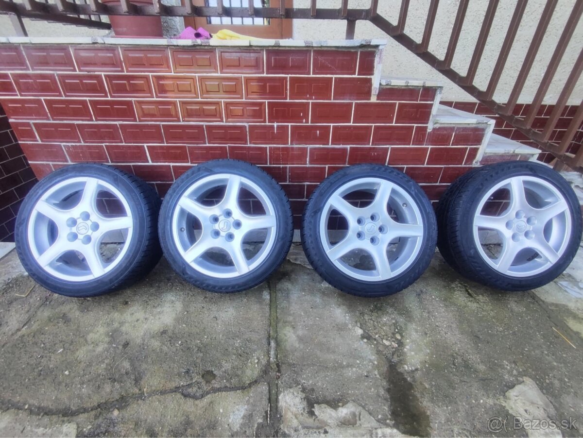 Elektrony R17 5x112 225/45 R17 zimne gumy