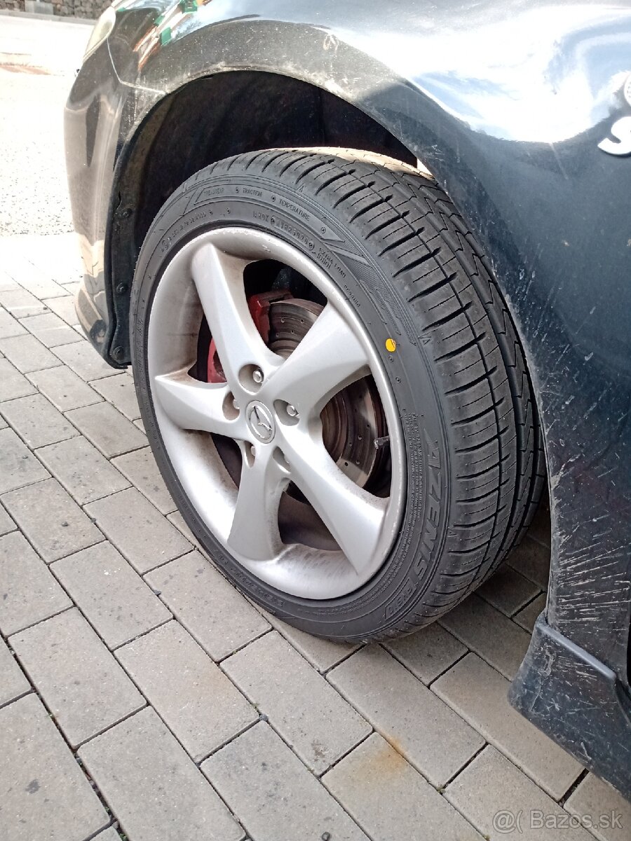 Kolesá Mazda 6 Originál R17 (letné gumy 5-6mm)
