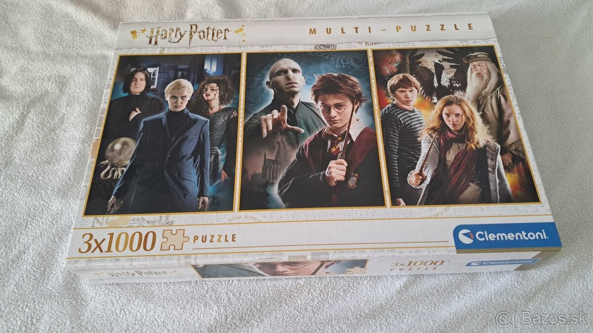 Harry Potter multi puzzle 3x1000 Clementoni