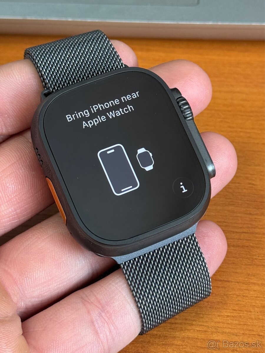 Apple Watch Ultra 3 49mm Black - neaktivovane, nové