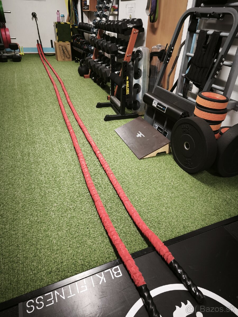 Lodné lano na cvičenie