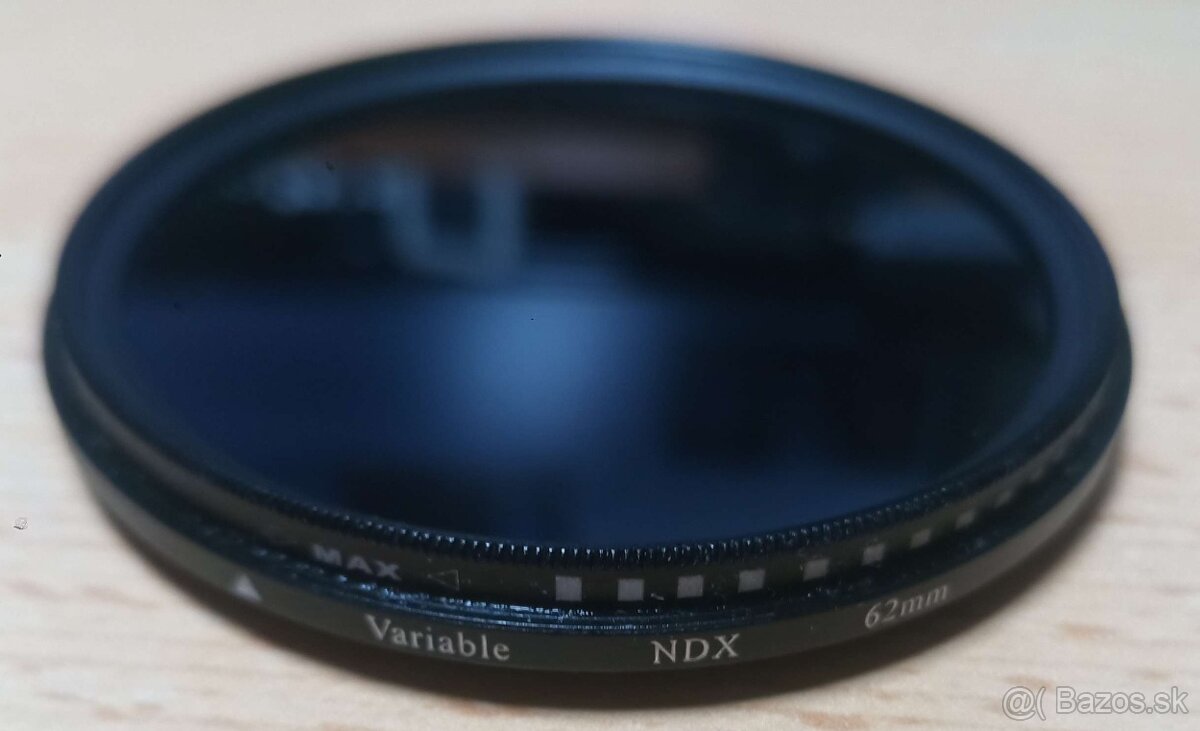 Variabilné ND filtre 40.5mm/62mm/72mm