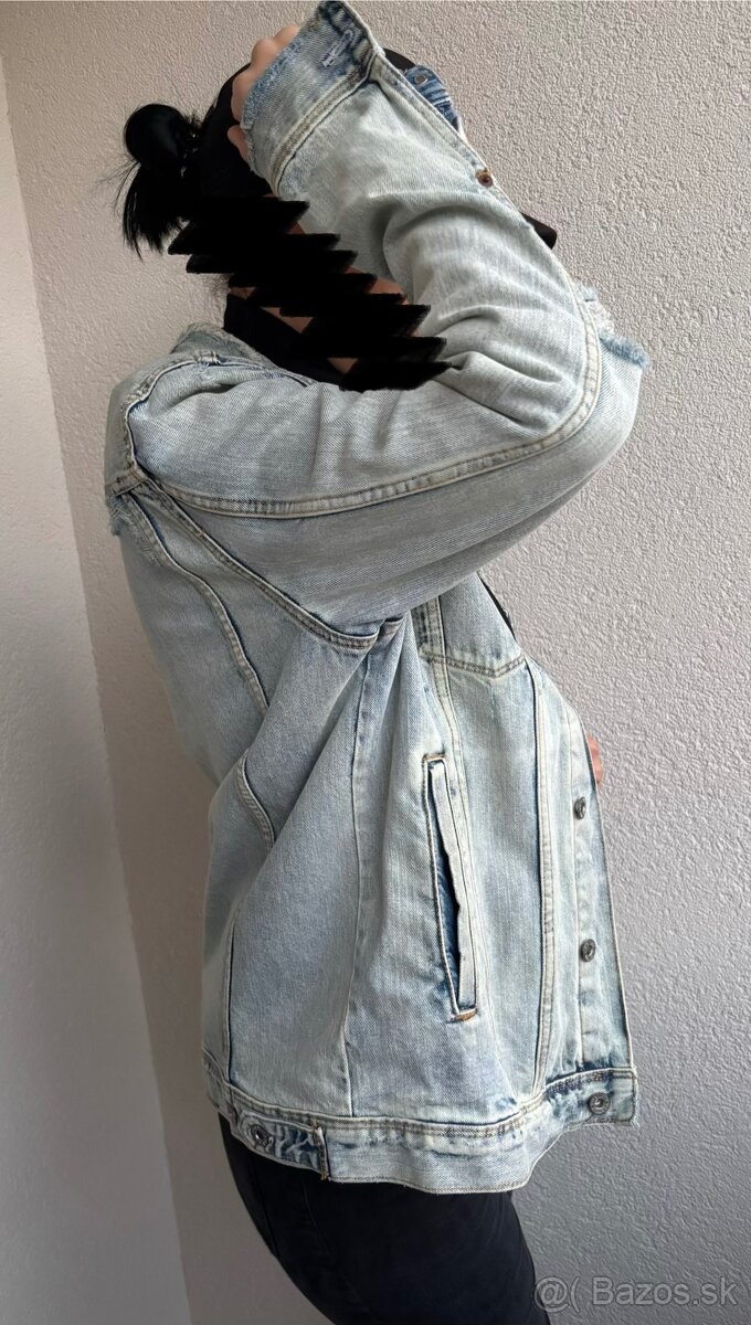 Rifľová bunda veľ.M/L