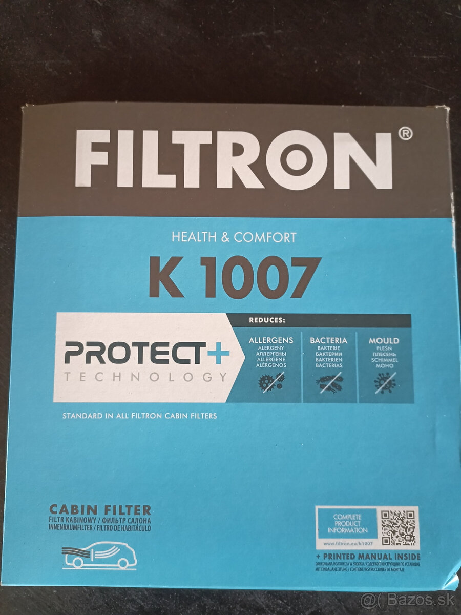 Citroen Berlingo I - kabinovy filter Filtron K1007