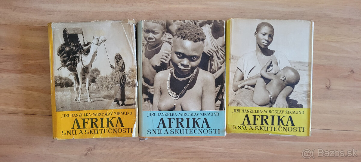 3 x Zikmund a Hanzelka - Afrika - prvé vydanie (1952)
