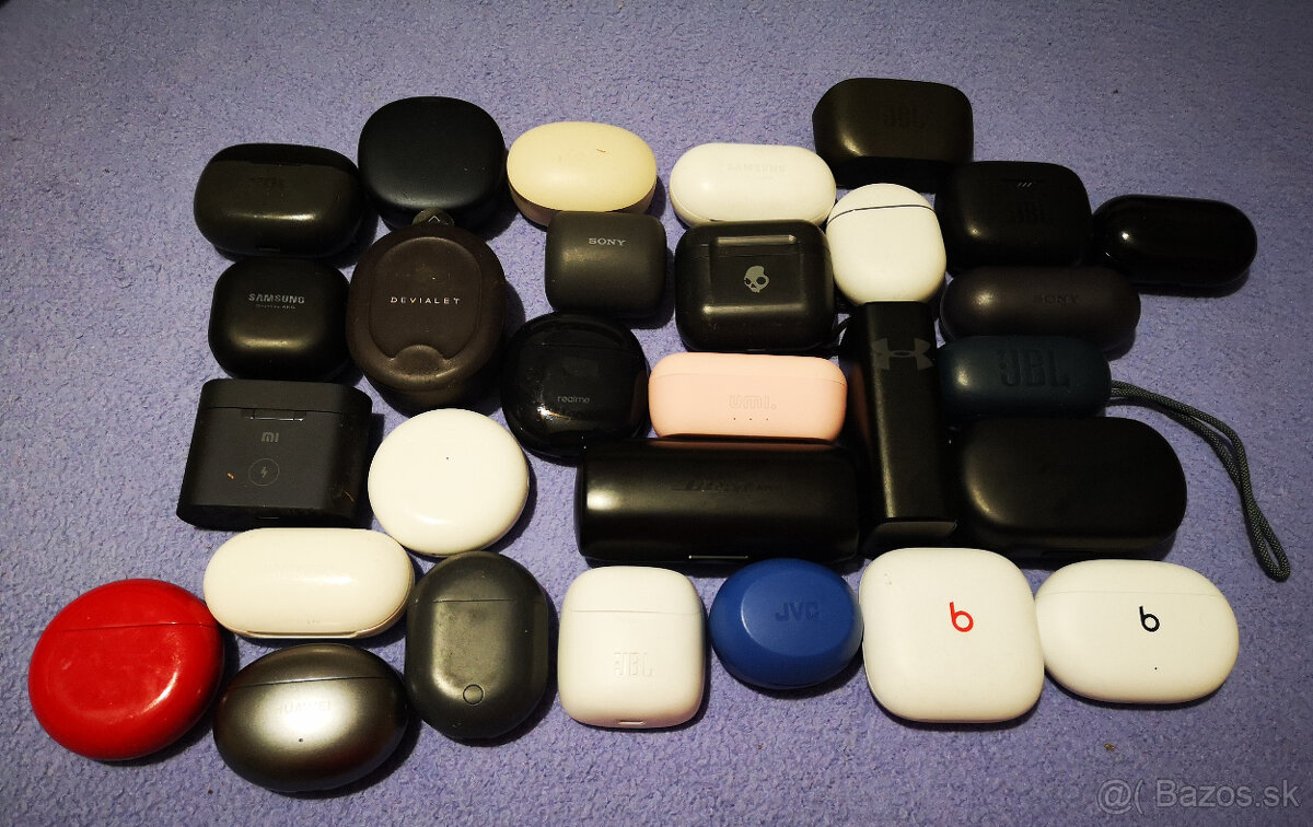 nahradne diely na rozne bluetooth sluchadla