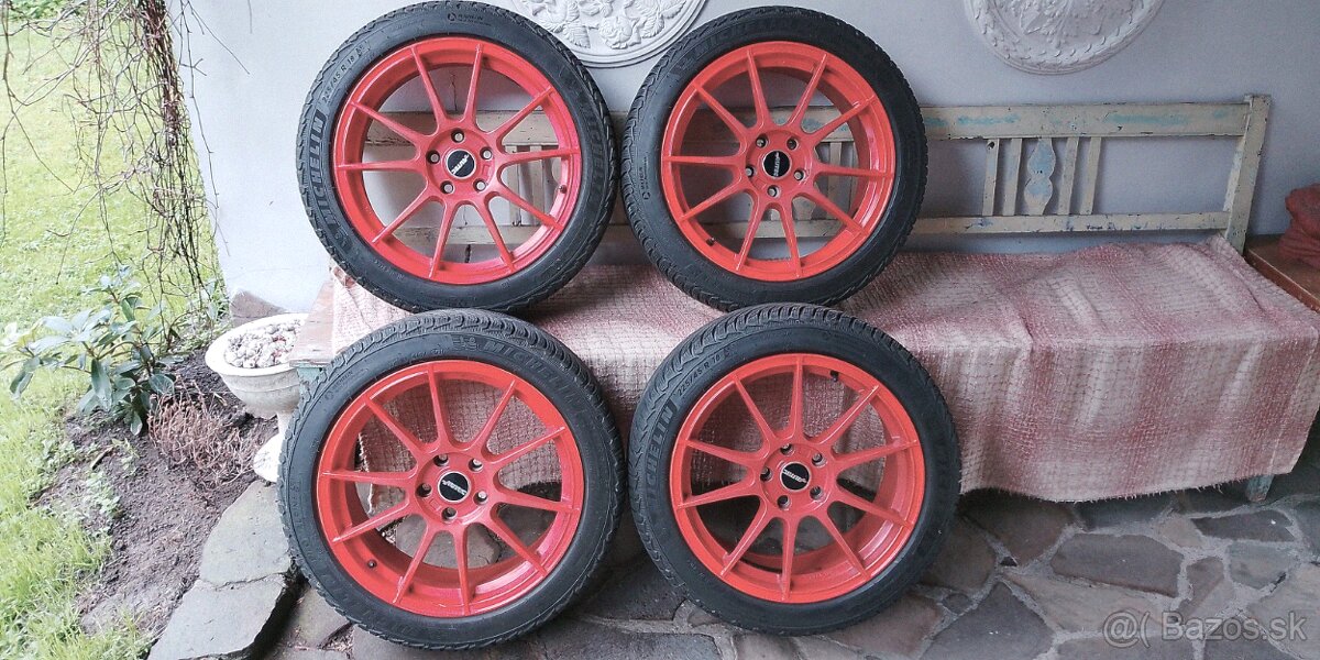 18" Autec Wizard Orange + Michelin Pilot Alpin 5