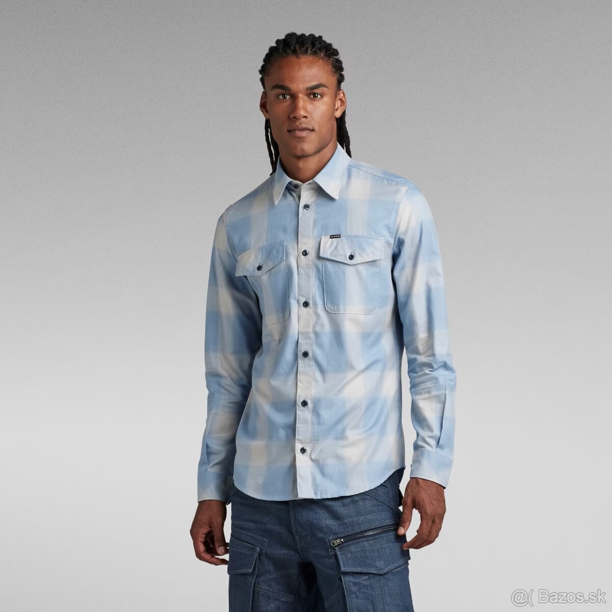 Košela G-STAR MARINE SLIM SHIRT, veľ. M