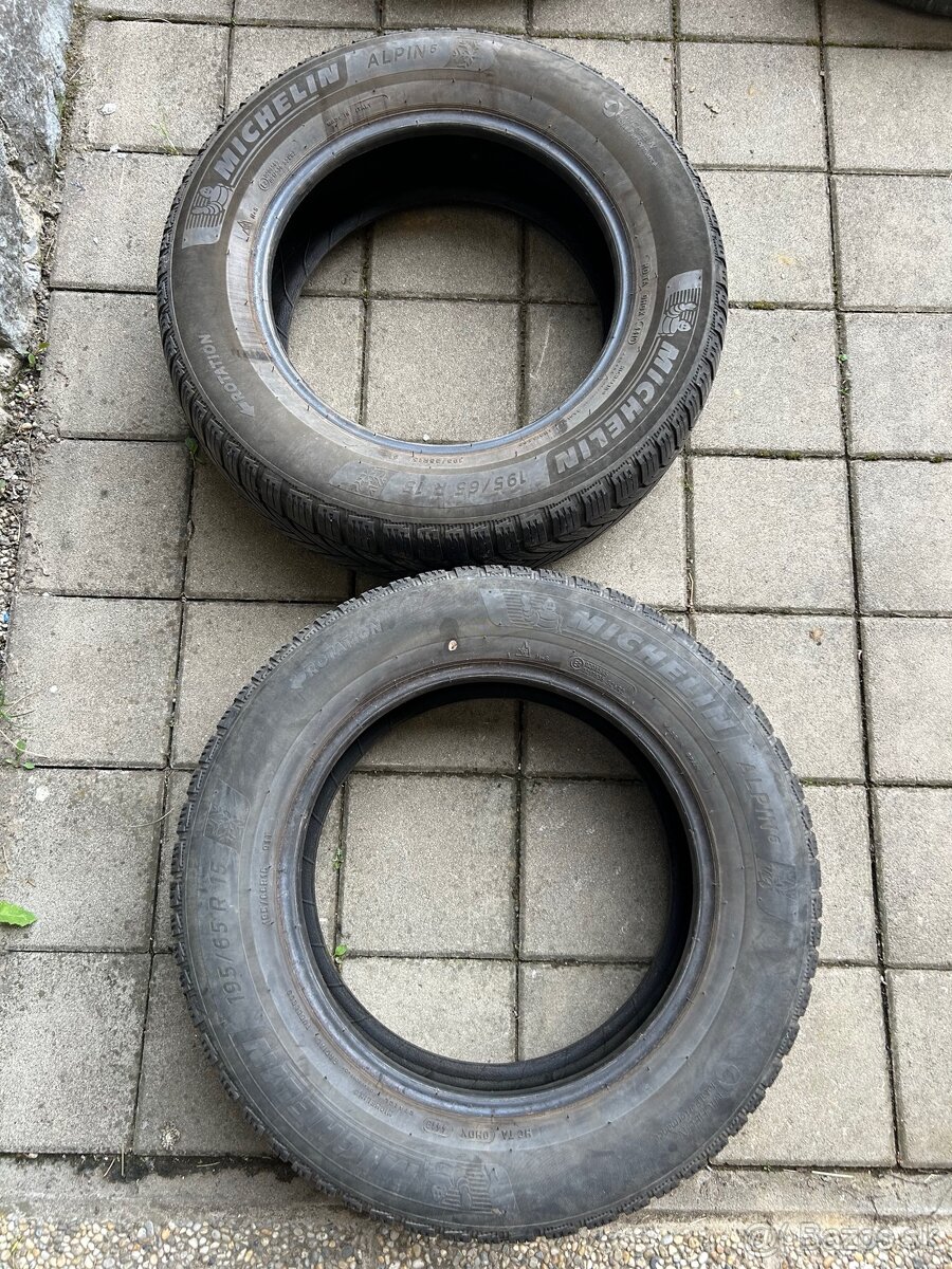 195/65 R15, Zimné pneumatiky, Michelin