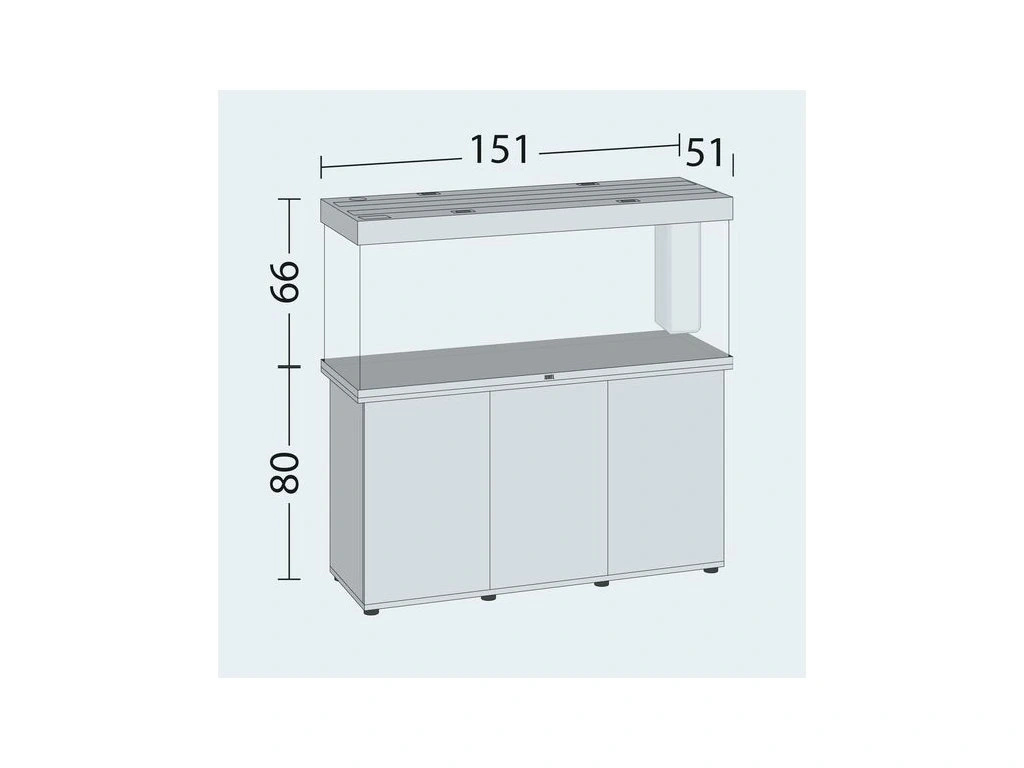 Juwel Komplet Rio 450 LED (450l)