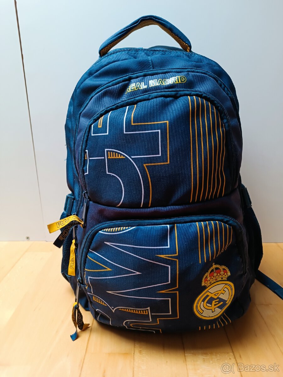 Školská taška Real Madrid – modrá, zachovalá 🎒