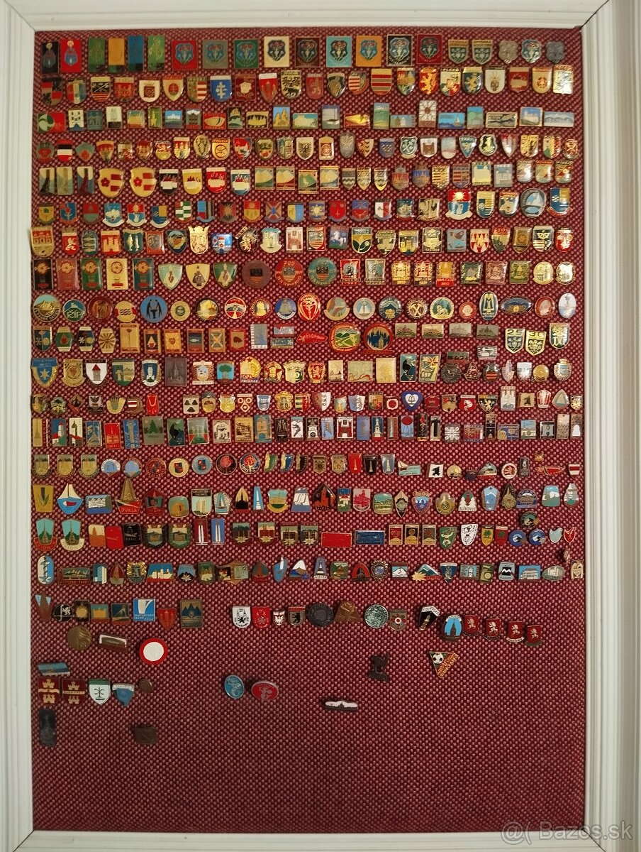 Zbierka odznakov od roku 1970