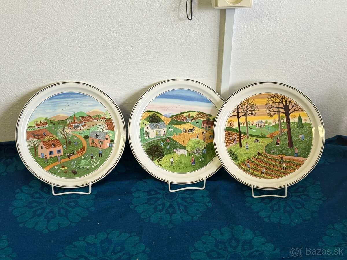 Villeroy Boch zavesne taniere jar leto jesen