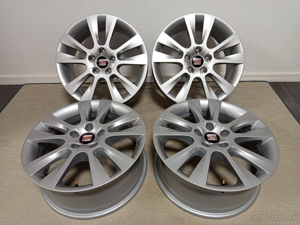 Alu Disky Seat R17 5x112 Et39 7J Škoda Audi Volkswagen