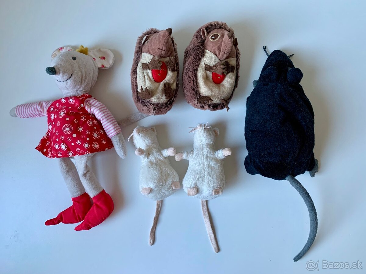 Plyšové hračky malej veľkosti z IKEA