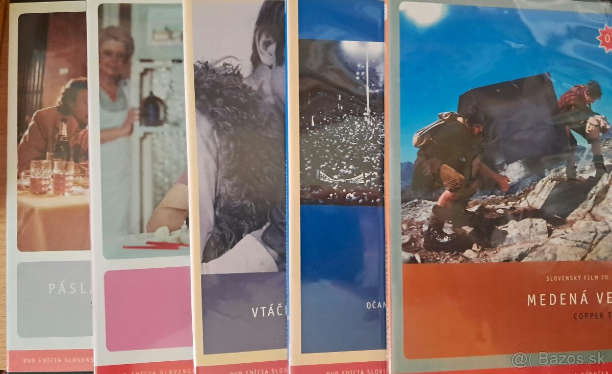 DVD pre zberateľov SK & CZ + rôzne zahraničné