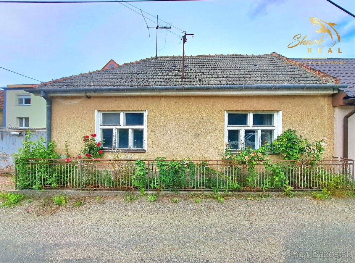 REZERVOVANÉ / Domček s veľkým potenciálom