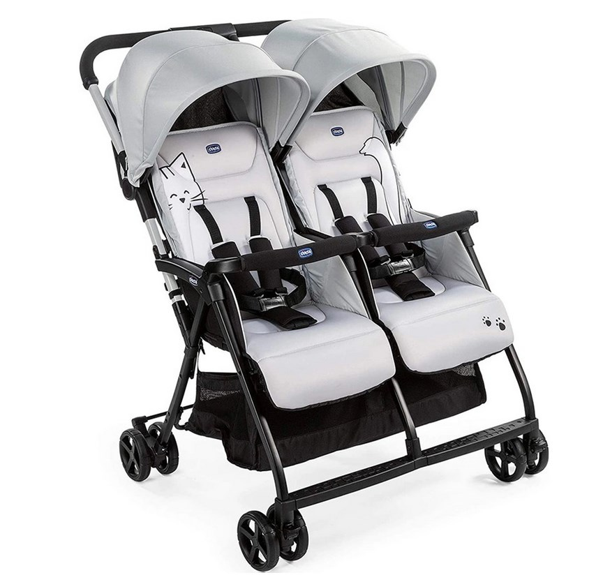 Kočík pre dvojičky - Chicco Ohlalà Twin