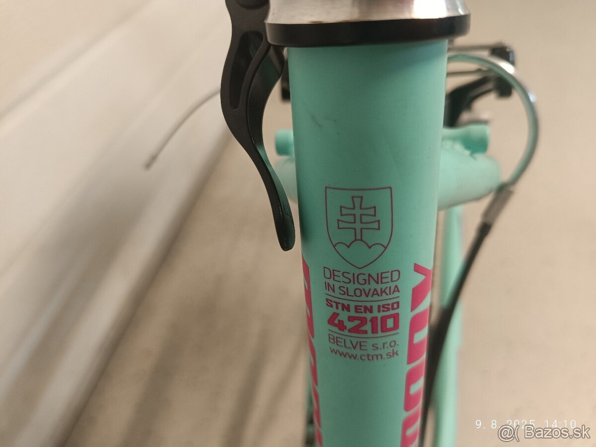 Predám detský bicykel CTM Mony tur/pink 20