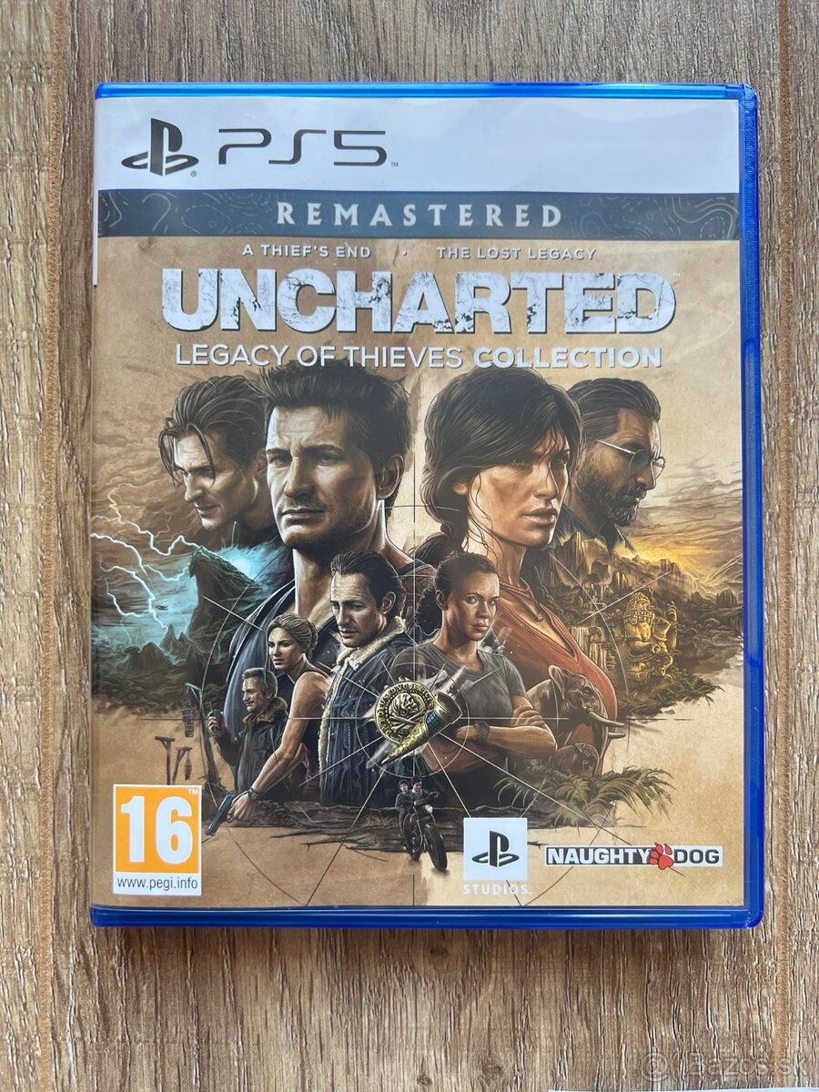 Uncharted Legacy of Thieves Collection na Playstation 5