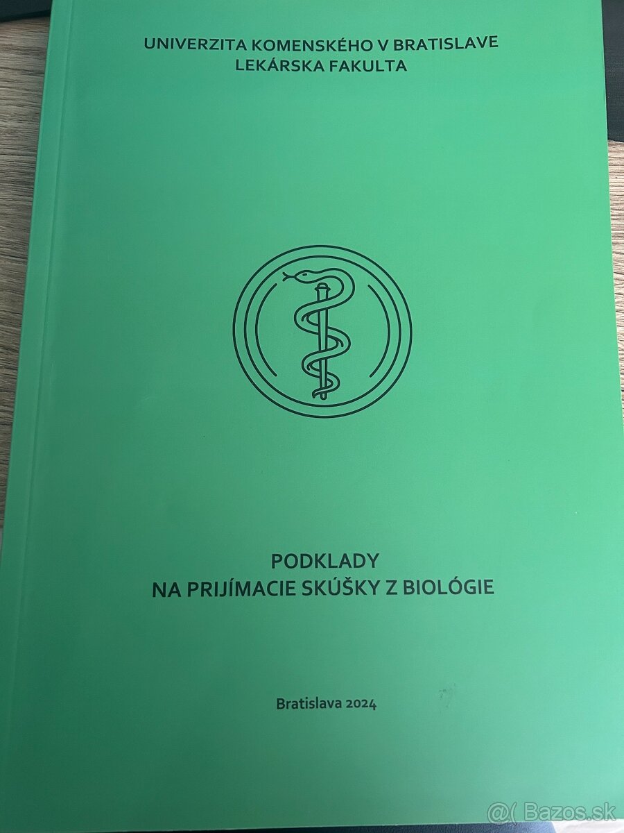 Podklady na medicínu Bratislava r. 2024 a do ČR