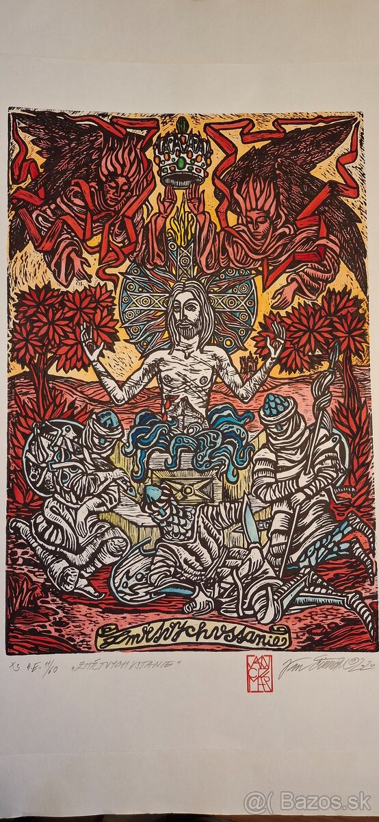 Autorský obraz "Zmŕtvychvstanie"