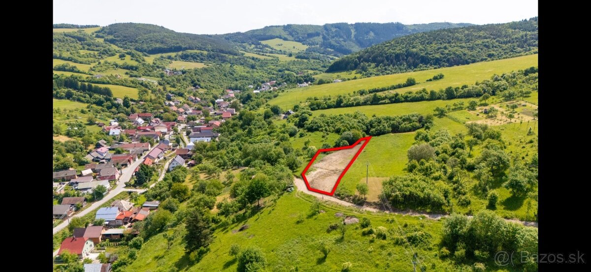 Krásny pozemok na predaj v obci Zubák