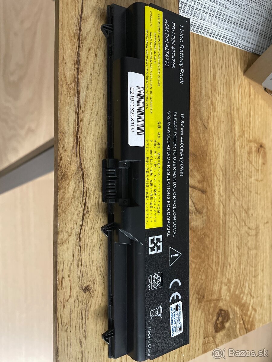 Nová neoriginálna batéria do Lenovo notebooku