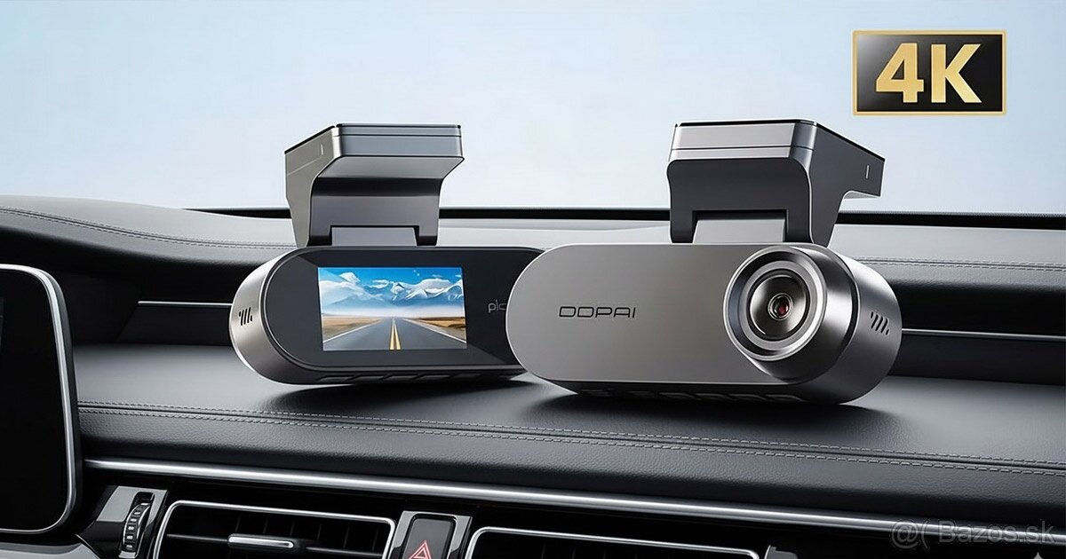 DDPAI Pictrey A400, 4k auto kamera, nova