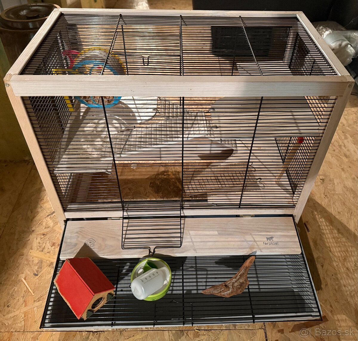 Klietka HAMSTERVILLE 60x34x49cm