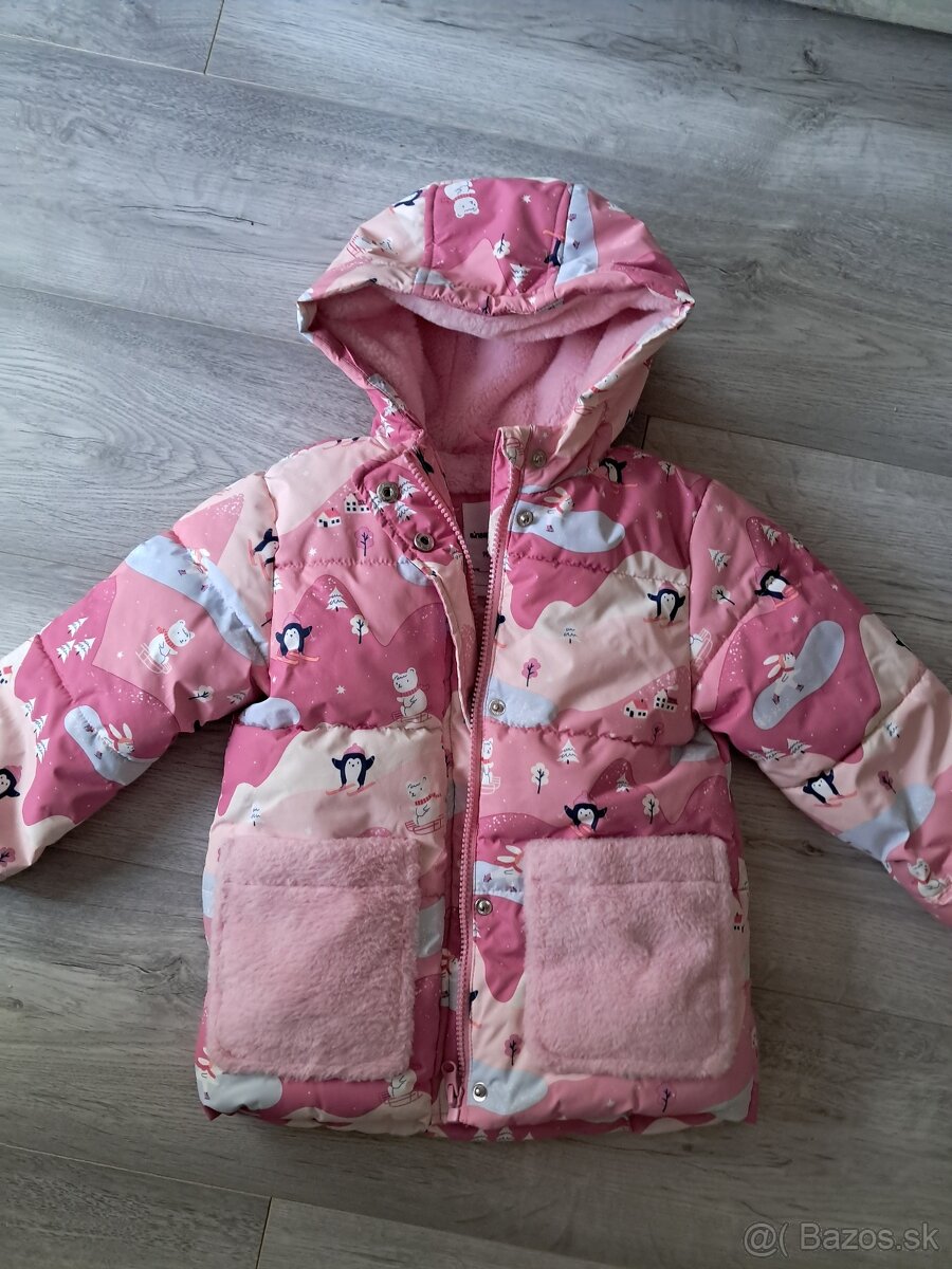 Zimná bunda 98, dievča