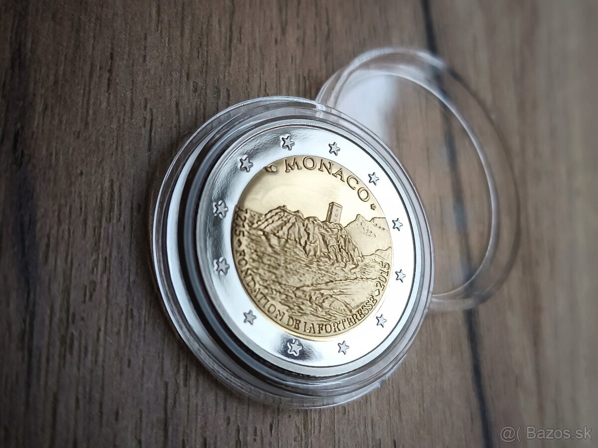 2€ Monako 2015, replika