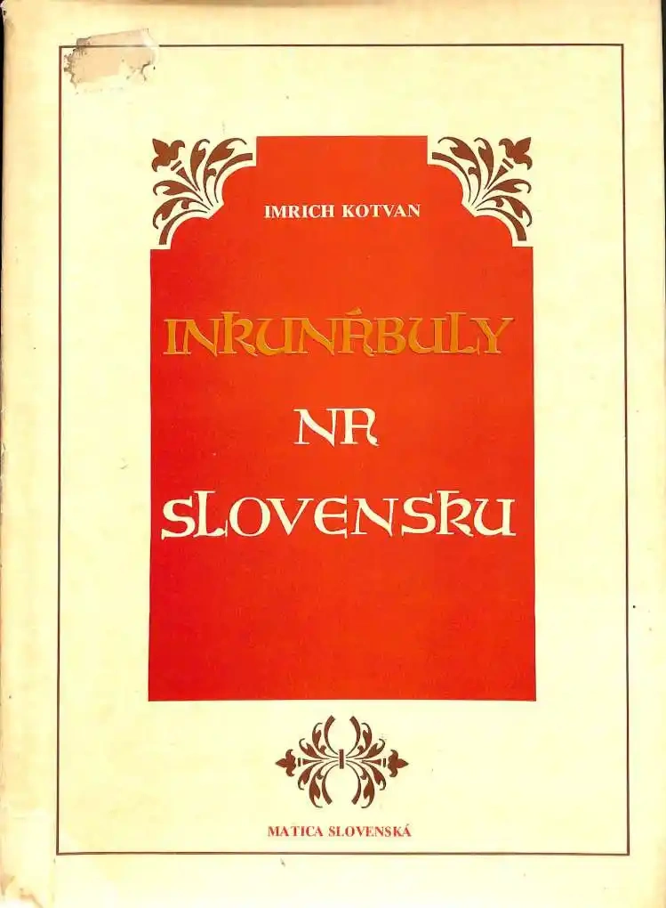 Inkunábuly na Slovensku