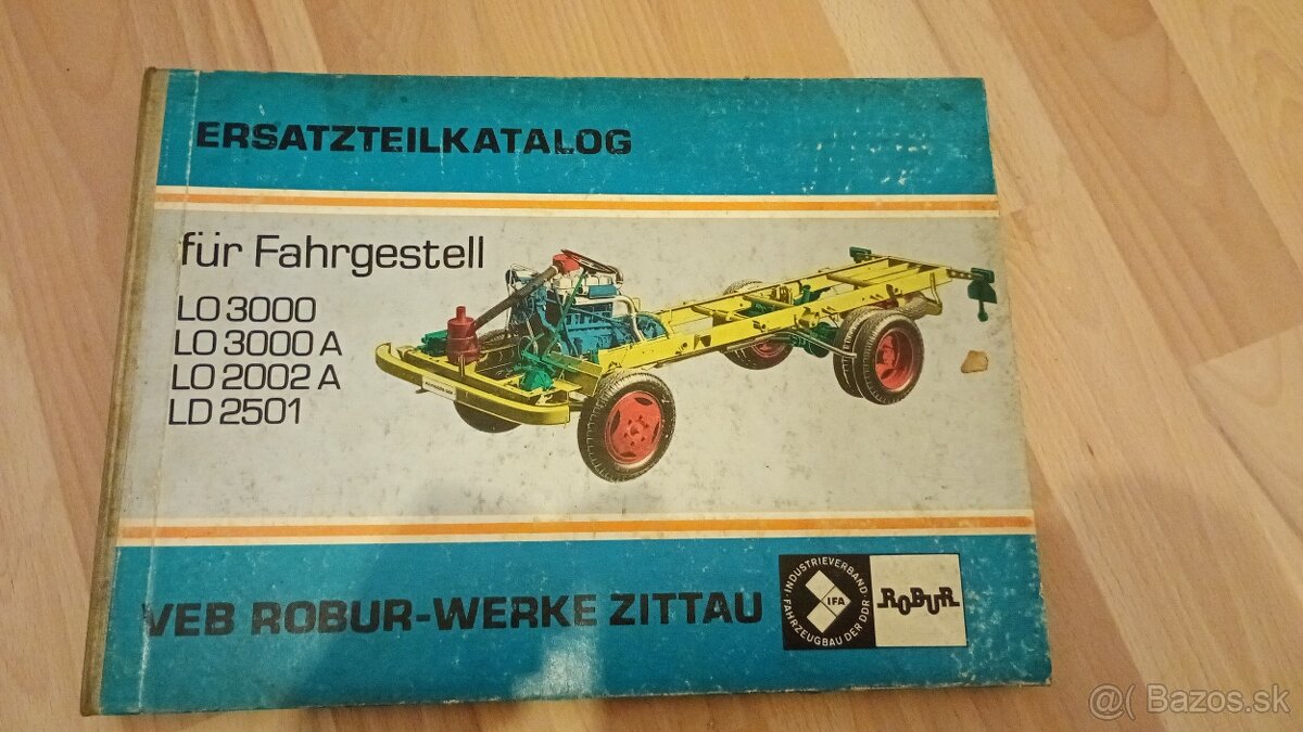 Katalóg náhradných dielov Robur