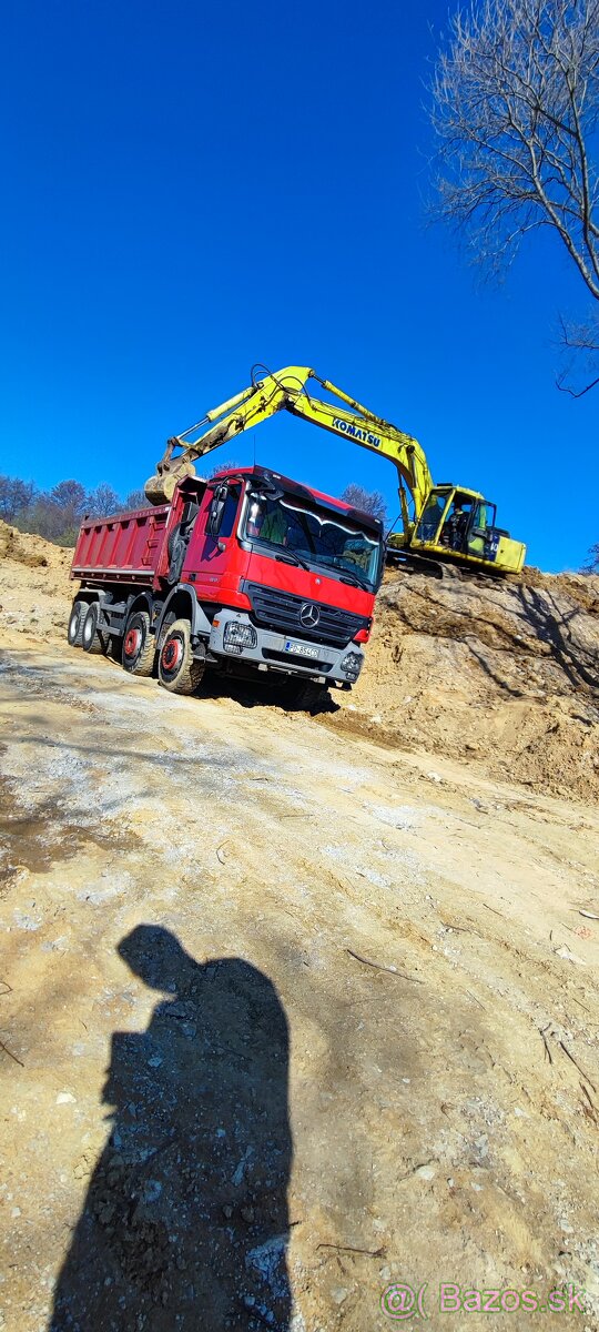 Autodoprava : Výkopové práce : Hydraulická ruka : Preprava