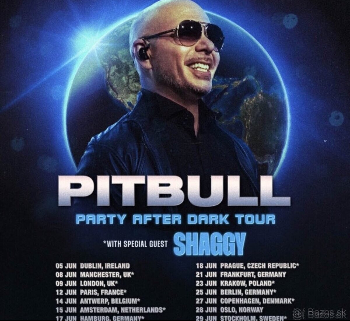 Kupim listky na Pitbulla Praha