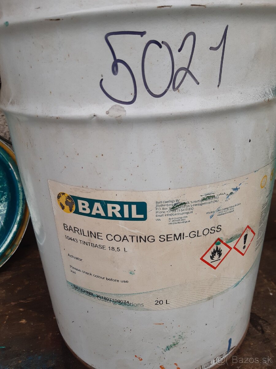 Predám farbu na kov Baril
