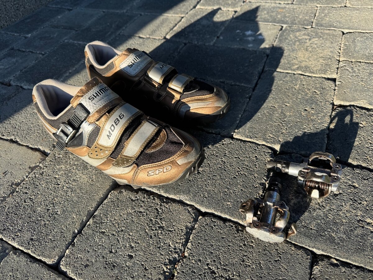 mtb tretry shimano m086 eu45 spd