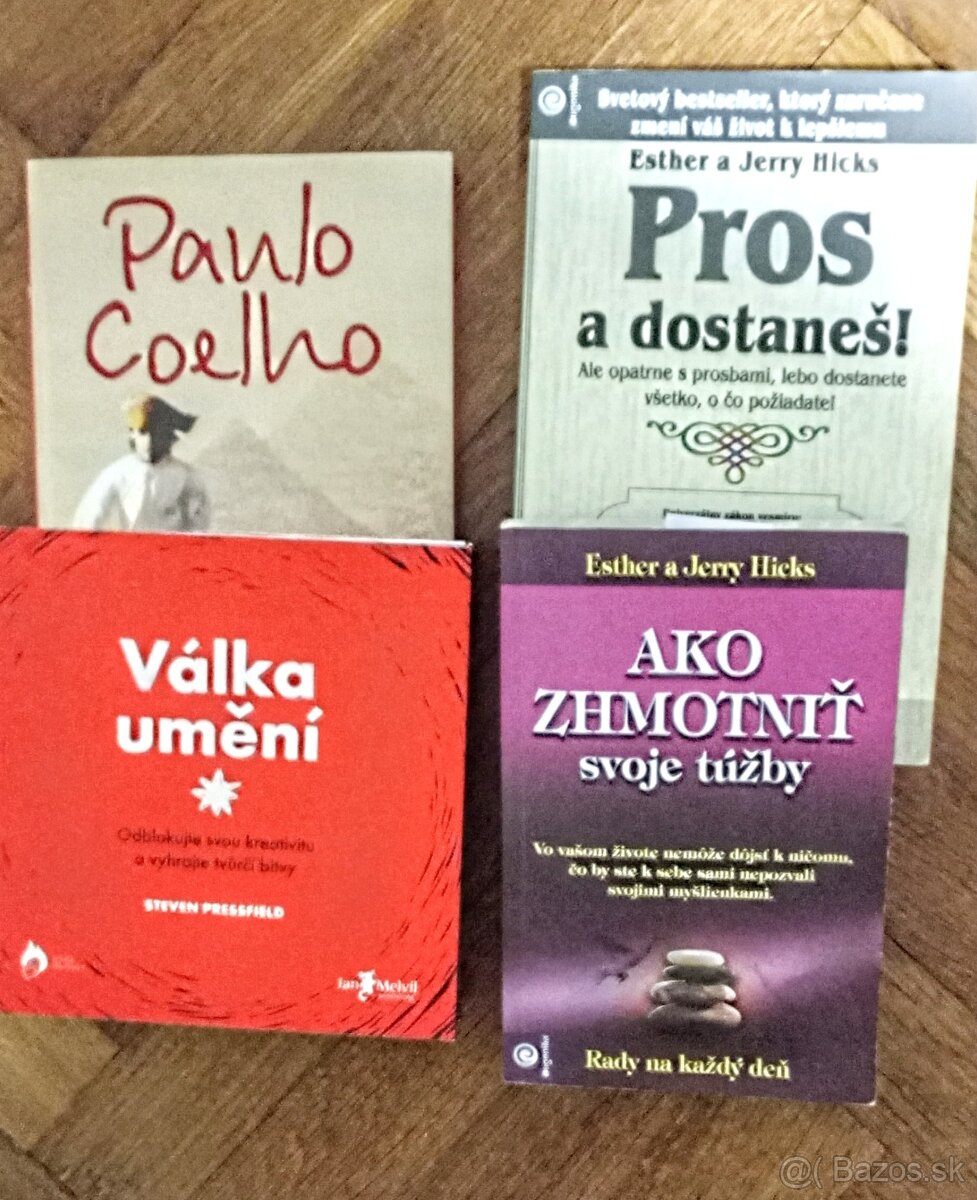 Lacné ezoterické a motivačné knížky