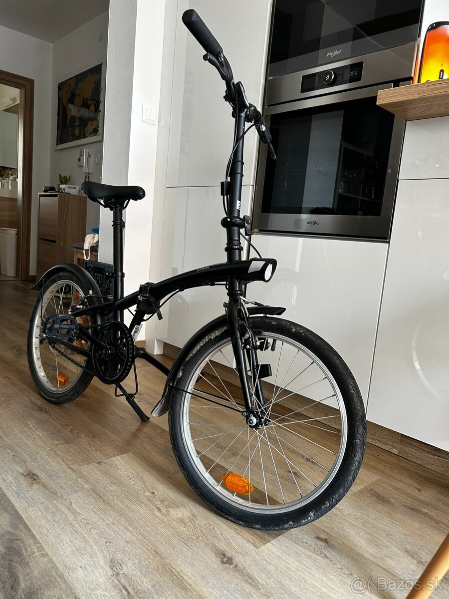 Skladací bicykel BTWIN