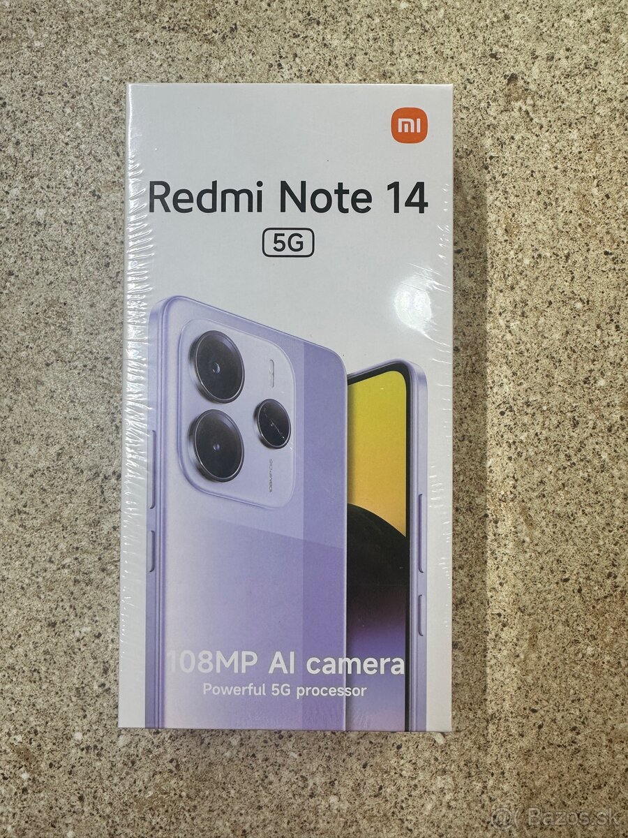 Úplne nový Xiaomi Redmi Note 14 5G – 256 GB, Coral Green