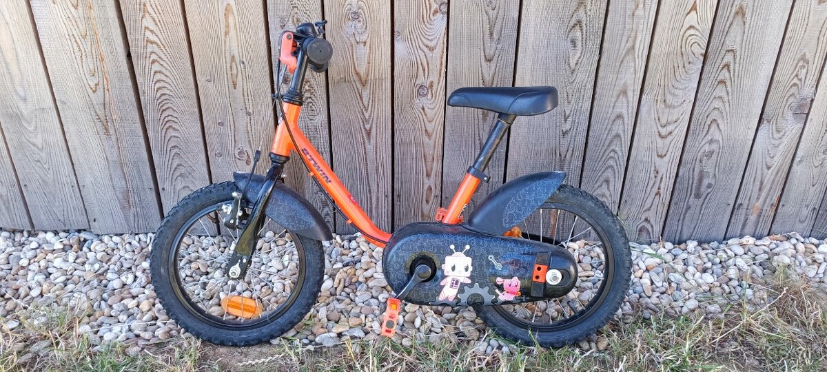 Detský bicykel s odrážadlom 2v1 Discover 500 3 až 5 rokov 14