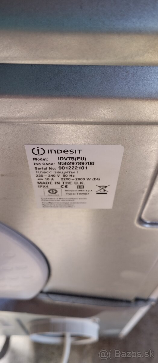 Predám novú sušičku Indesit