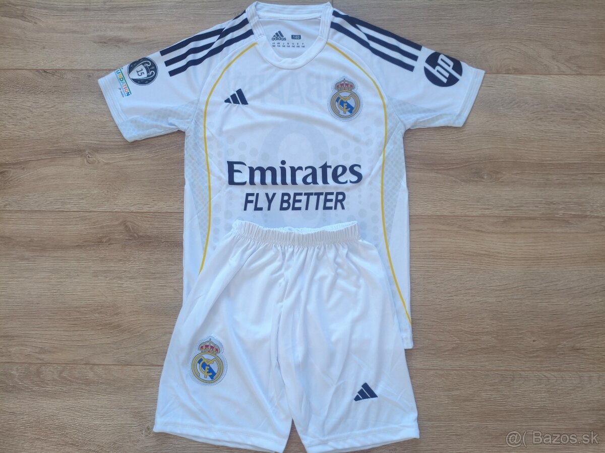 Detský futbalový set Mbappe Real Madrid - NOVÝ 2025/2026