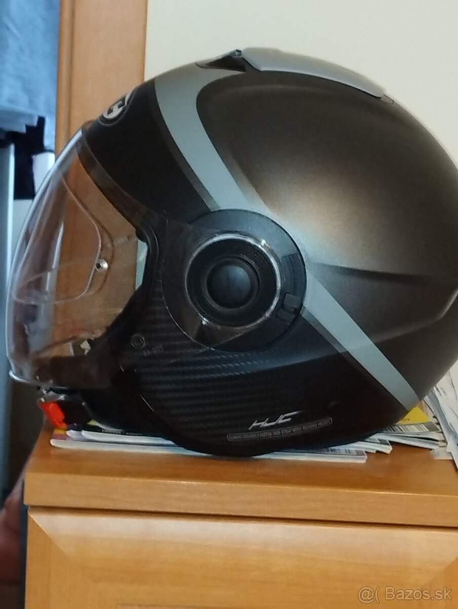 Predám prilbu HJC i40 + kožené rukavice